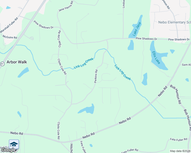 map of restaurants, bars, coffee shops, grocery stores, and more near 425 Perkins Road in Dallas