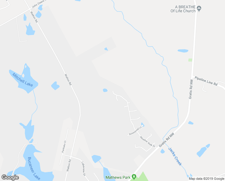 map of restaurants, bars, coffee shops, grocery stores, and more near 1803 Meadow Walk Dr in Monroe