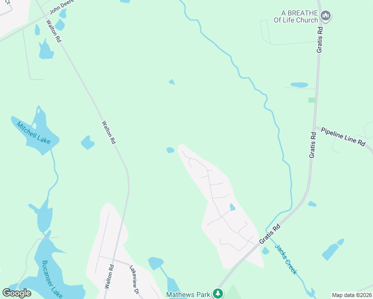 map of restaurants, bars, coffee shops, grocery stores, and more near 2010 Meadow Walk Drive in Monroe
