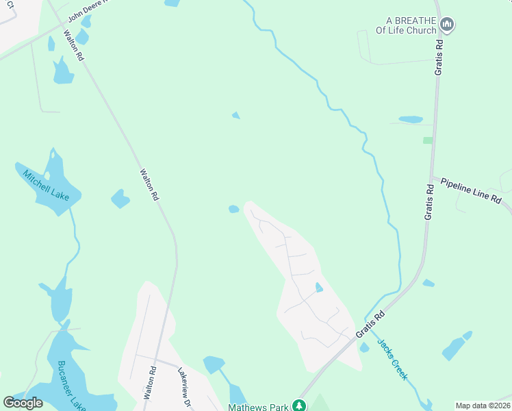 map of restaurants, bars, coffee shops, grocery stores, and more near 2010 Meadow Walk Drive in Monroe