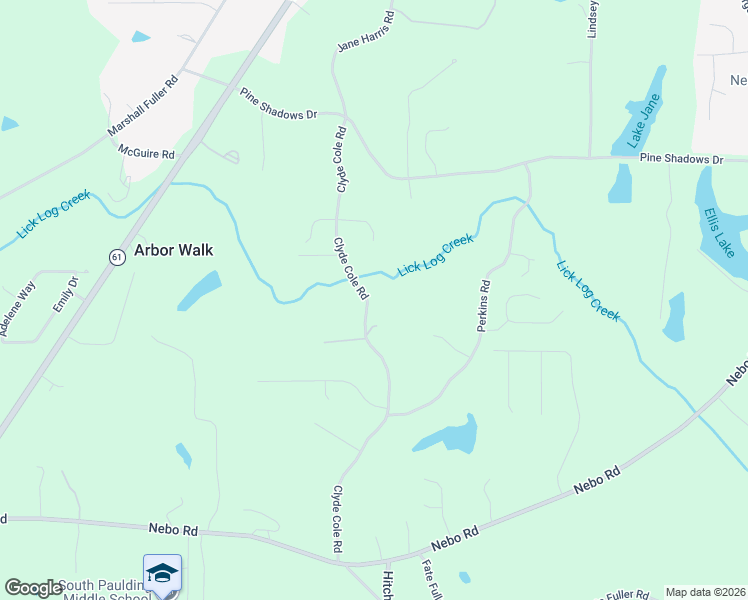 map of restaurants, bars, coffee shops, grocery stores, and more near 469 Clyde Cole Road in Dallas