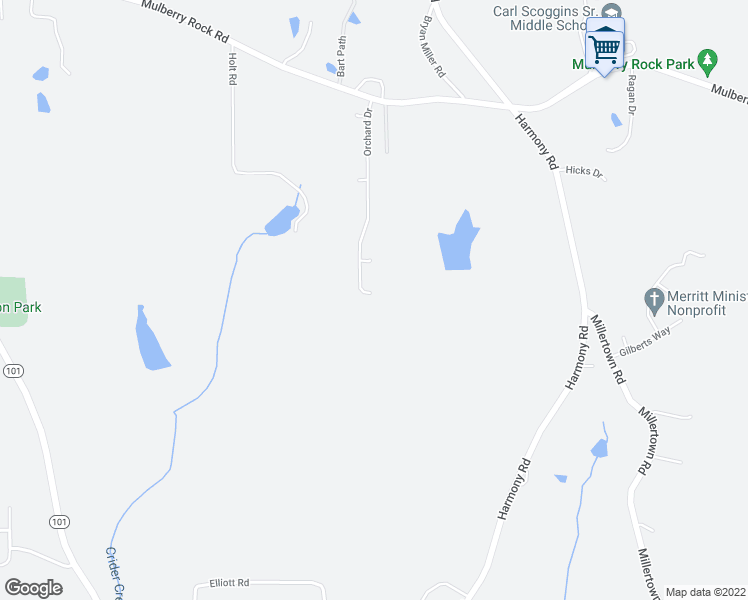 map of restaurants, bars, coffee shops, grocery stores, and more near 522 Orchard Drive in Temple