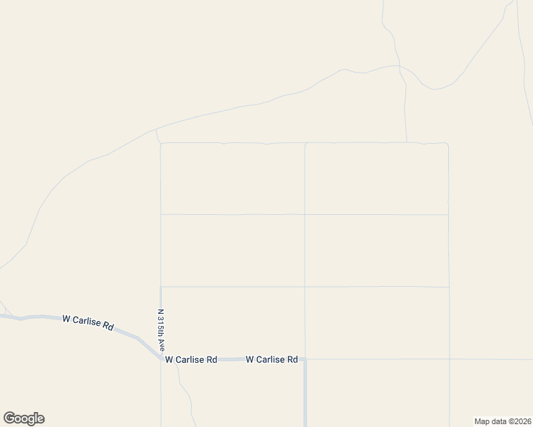 map of restaurants, bars, coffee shops, grocery stores, and more near North 311th Avenue in Wittmann