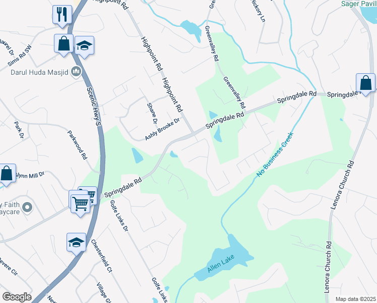 map of restaurants, bars, coffee shops, grocery stores, and more near 3039 Tuscan Ridge Drive Southwest in Snellville