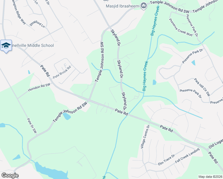 map of restaurants, bars, coffee shops, grocery stores, and more near 2280 Shady Oaks Dr in Loganville