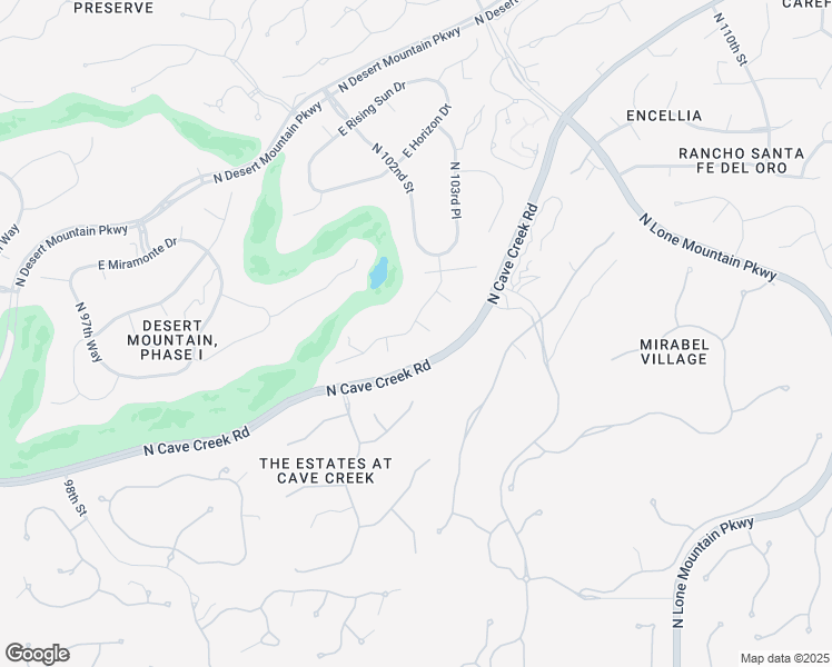 map of restaurants, bars, coffee shops, grocery stores, and more near 10225 East Joy Ranch Road in Scottsdale