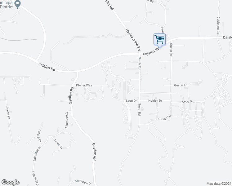 map of restaurants, bars, coffee shops, grocery stores, and more near in Woodcrest