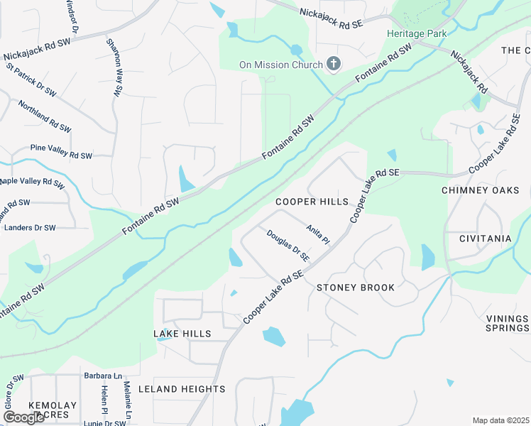 map of restaurants, bars, coffee shops, grocery stores, and more near 71 Anita Place in Mableton