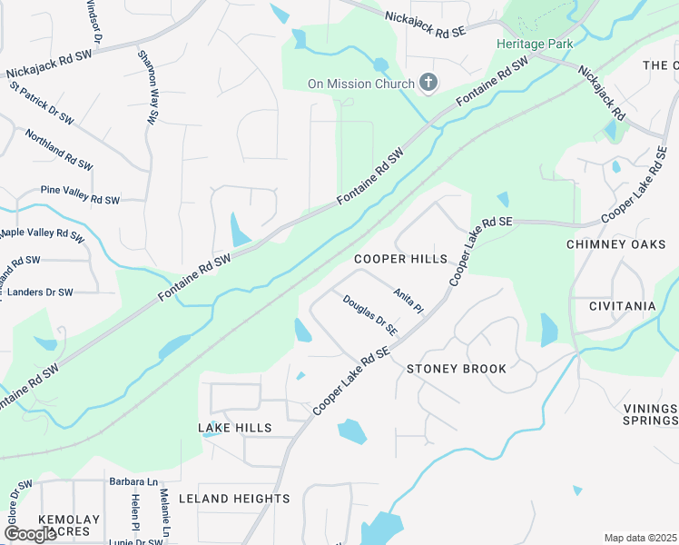 map of restaurants, bars, coffee shops, grocery stores, and more near 71 Anita Place in Mableton