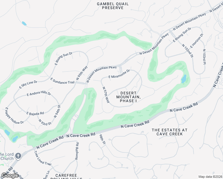 map of restaurants, bars, coffee shops, grocery stores, and more near 9797 East Miramonte Drive in Scottsdale