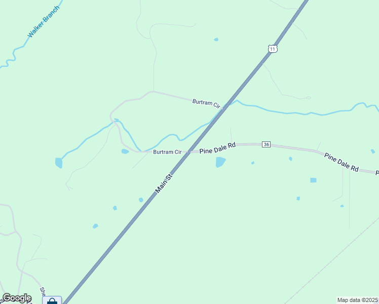 map of restaurants, bars, coffee shops, grocery stores, and more near 17644 U.S. 11 in Springville