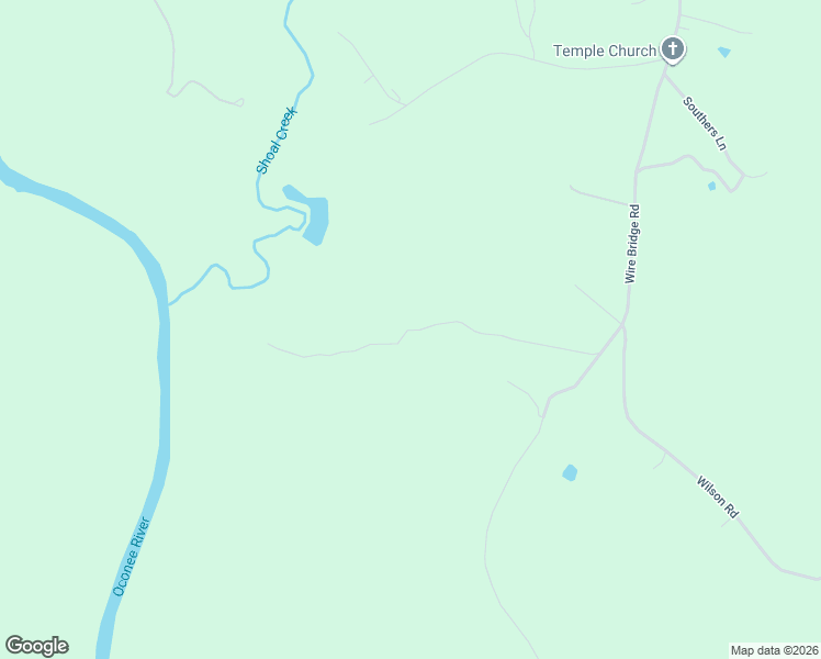 map of restaurants, bars, coffee shops, grocery stores, and more near 75 Tribble Bottoms Road in Arnoldsville