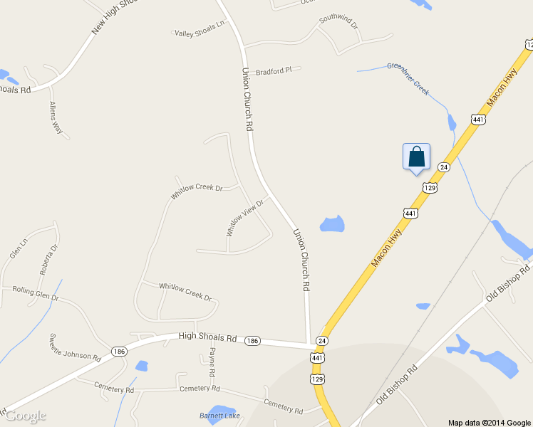 map of restaurants, bars, coffee shops, grocery stores, and more near 3231 Whitlow Ridge Drive in Bishop