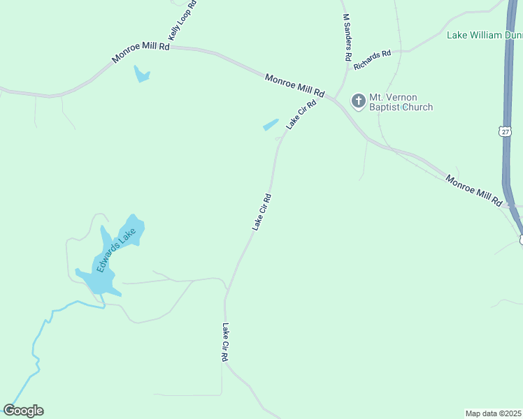map of restaurants, bars, coffee shops, grocery stores, and more near 662 Lake Circle Road in Buchanan