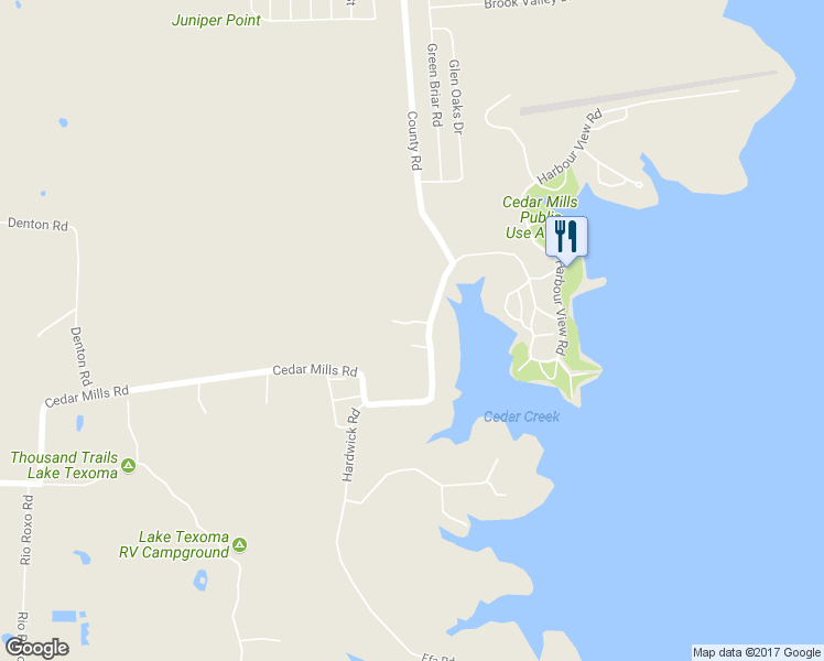 map of restaurants, bars, coffee shops, grocery stores, and more near 33 Park Tree Lane in Gordonville