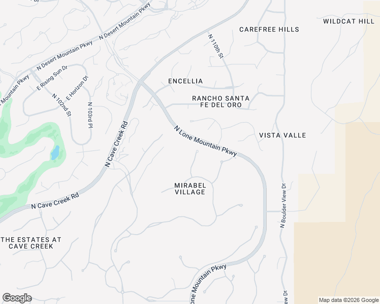 map of restaurants, bars, coffee shops, grocery stores, and more near 38138 North 108th Street in Scottsdale