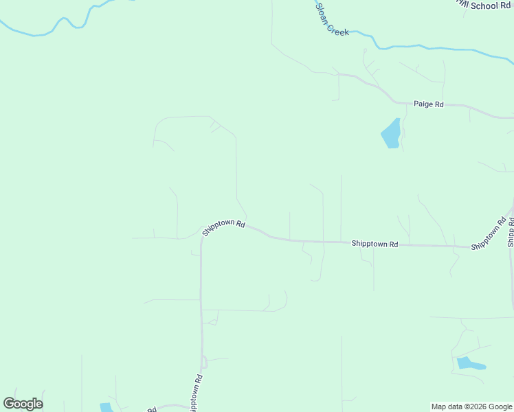 map of restaurants, bars, coffee shops, grocery stores, and more near 9781 Shipptown Road in Empire