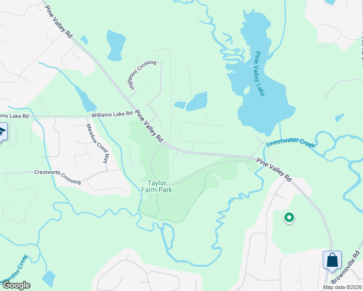 map of restaurants, bars, coffee shops, grocery stores, and more near 86 Sheffield Lane in Powder Springs
