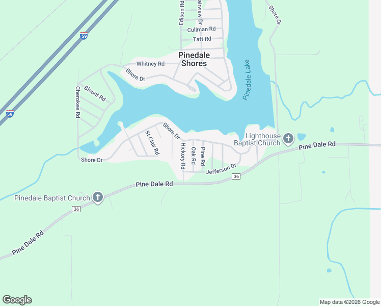 map of restaurants, bars, coffee shops, grocery stores, and more near 547 Shore Drive in Ashville