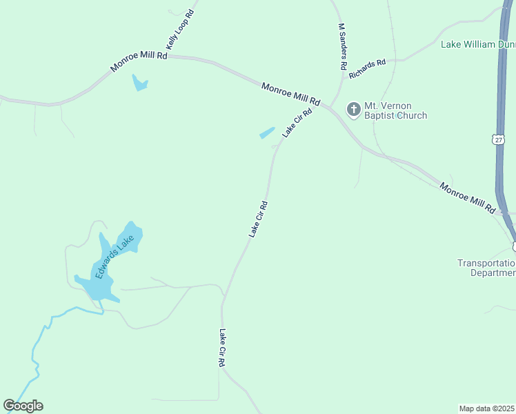 map of restaurants, bars, coffee shops, grocery stores, and more near 800 Lake Circle Road in Buchanan