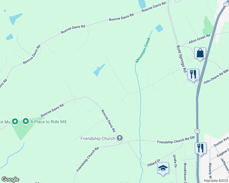 map of restaurants, bars, coffee shops, grocery stores, and more near 117 Meadow Wood Lane in Monroe