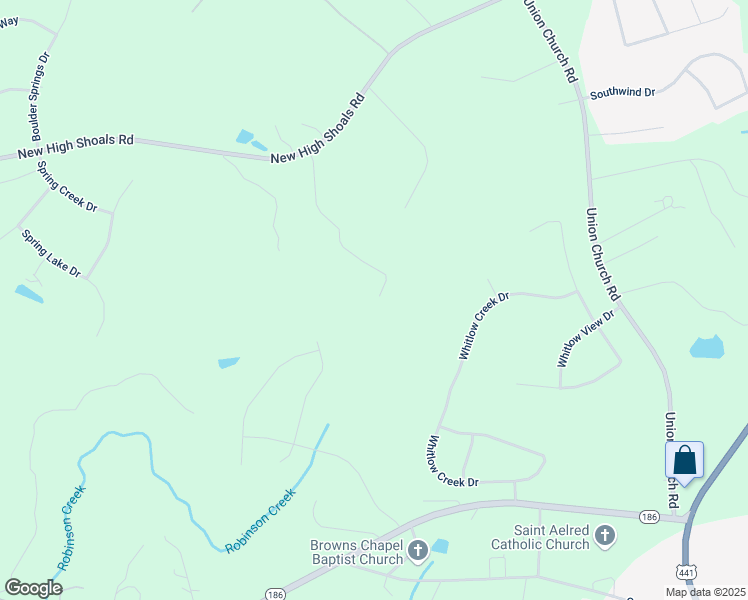 map of restaurants, bars, coffee shops, grocery stores, and more near 2222 Allens Way in Bishop