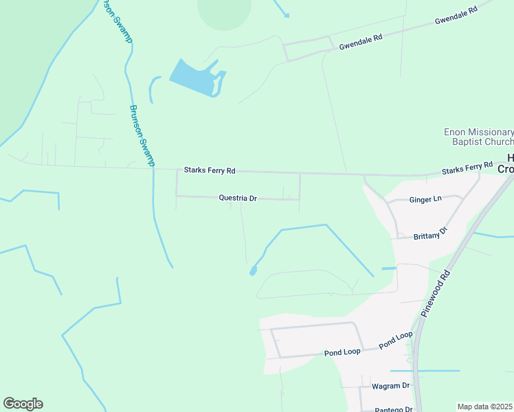map of restaurants, bars, coffee shops, grocery stores, and more near 4340 Questria Drive in Sumter