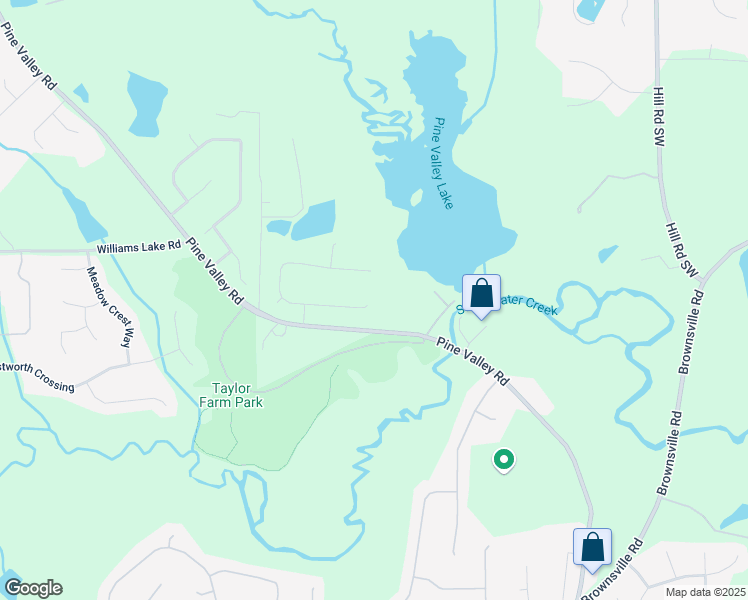map of restaurants, bars, coffee shops, grocery stores, and more near 160 Fieldstone Drive in Powder Springs