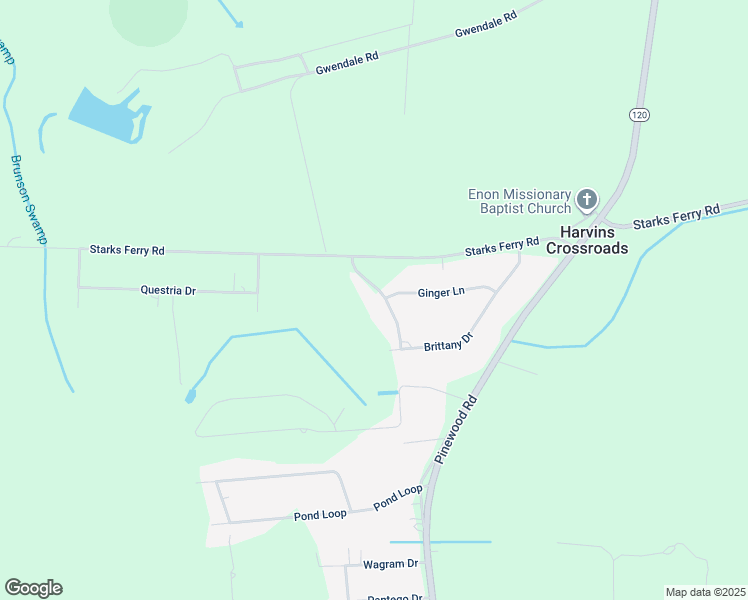 map of restaurants, bars, coffee shops, grocery stores, and more near 3040 Brittany Drive in Sumter