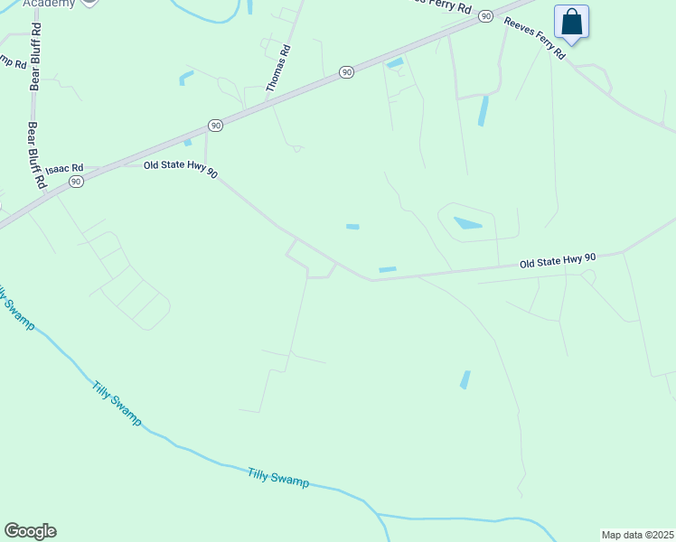 map of restaurants, bars, coffee shops, grocery stores, and more near 5289 Old State Highway 90 in Conway