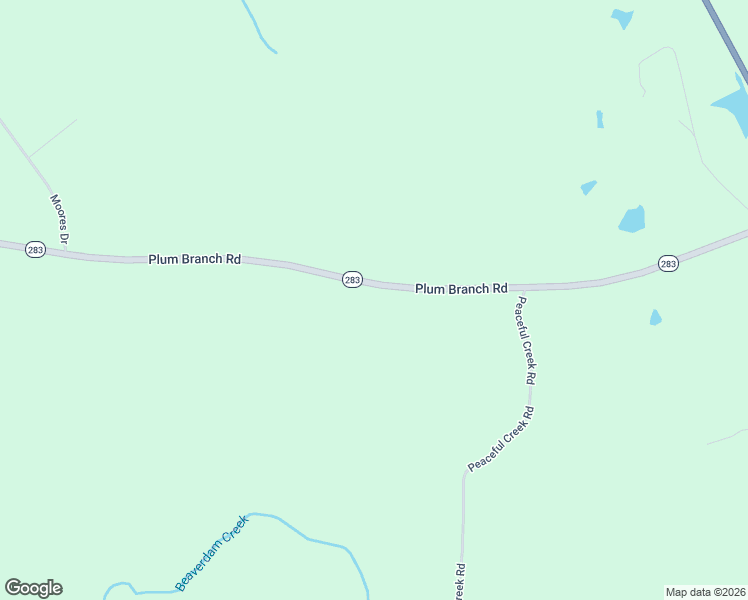 map of restaurants, bars, coffee shops, grocery stores, and more near 1 Plum Branch Road in Edgefield