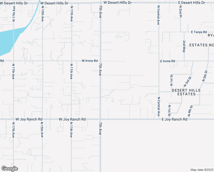 map of restaurants, bars, coffee shops, grocery stores, and more near 532 West Lavitt Lane in Phoenix