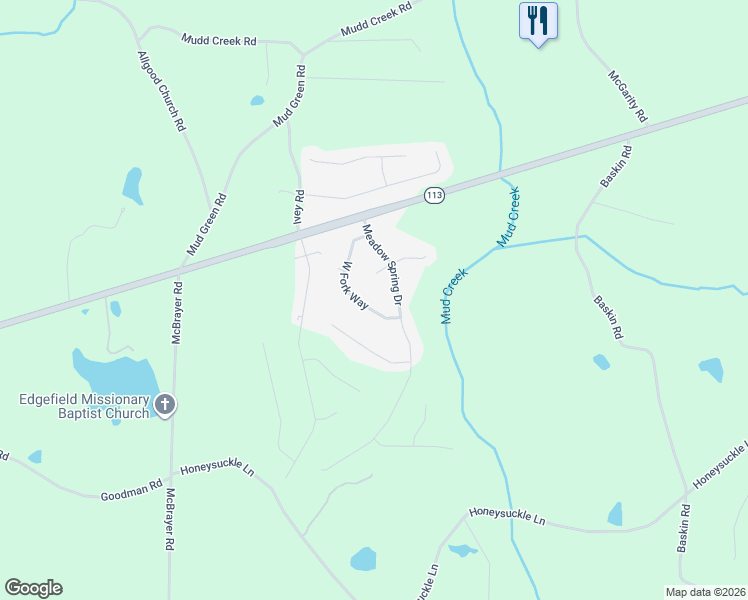 map of restaurants, bars, coffee shops, grocery stores, and more near 241 W Fork Way in Temple