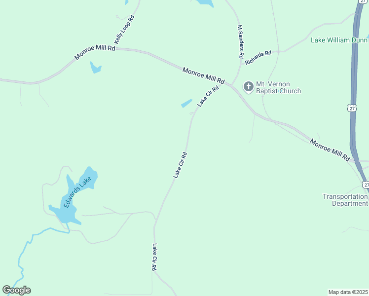 map of restaurants, bars, coffee shops, grocery stores, and more near 800 Lake Circle Road in Buchanan