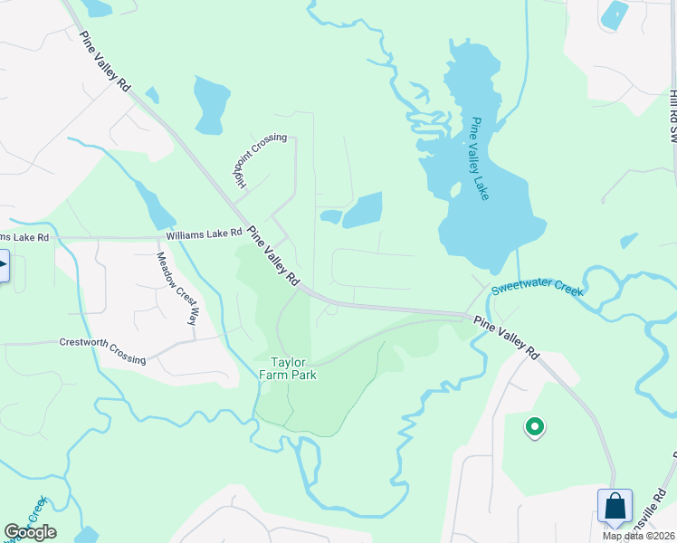 map of restaurants, bars, coffee shops, grocery stores, and more near 86 Sheffield Lane in Powder Springs