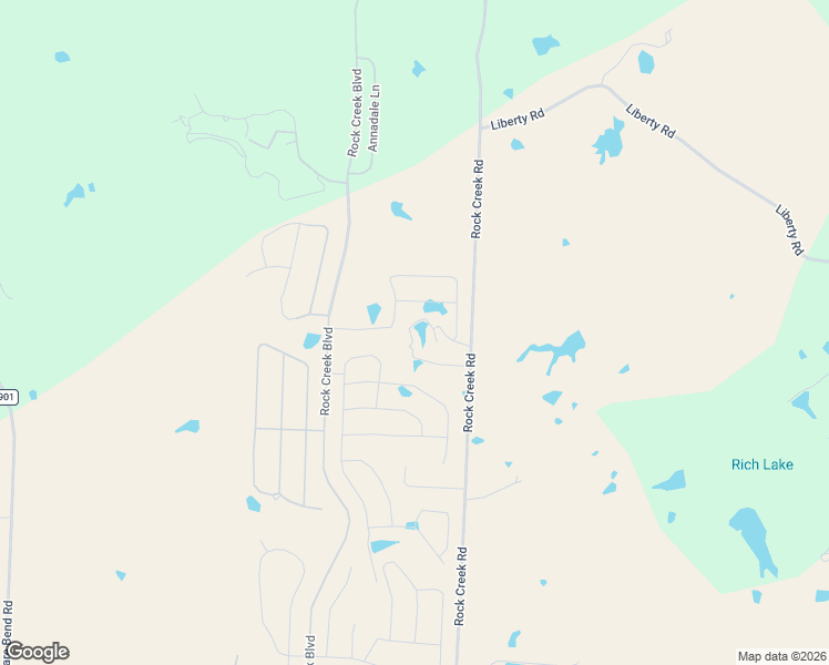 map of restaurants, bars, coffee shops, grocery stores, and more near 1483 Rock Creek Road in Gordonville
