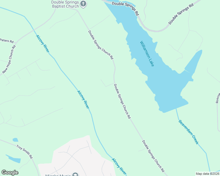 map of restaurants, bars, coffee shops, grocery stores, and more near 2260 Double Springs Church Road in Monroe
