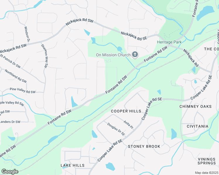 map of restaurants, bars, coffee shops, grocery stores, and more near 4882 Millen Drive in Mableton