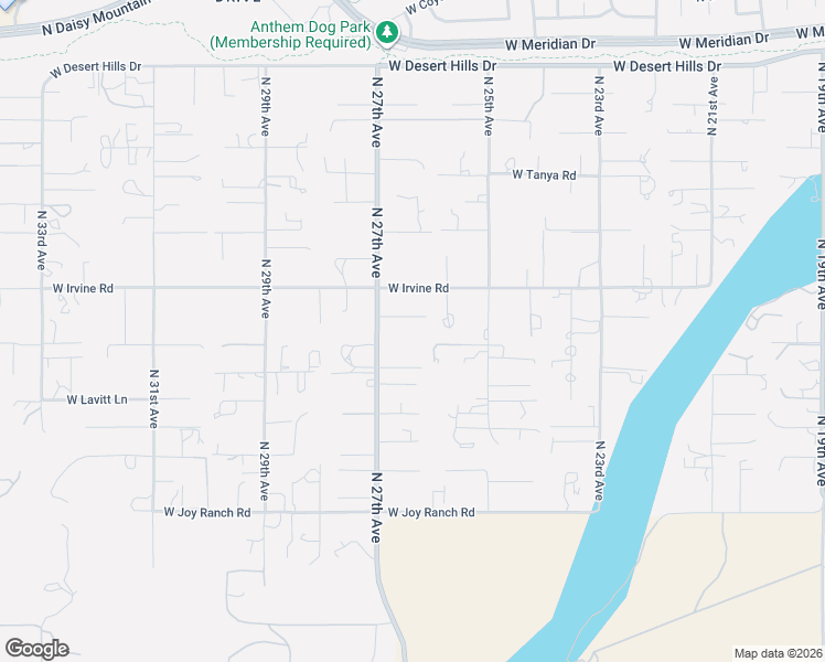 map of restaurants, bars, coffee shops, grocery stores, and more near 38421 North 27th Avenue in Phoenix