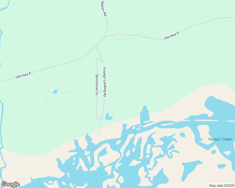 map of restaurants, bars, coffee shops, grocery stores, and more near 851 Youngs Landing Road in Coffeeville
