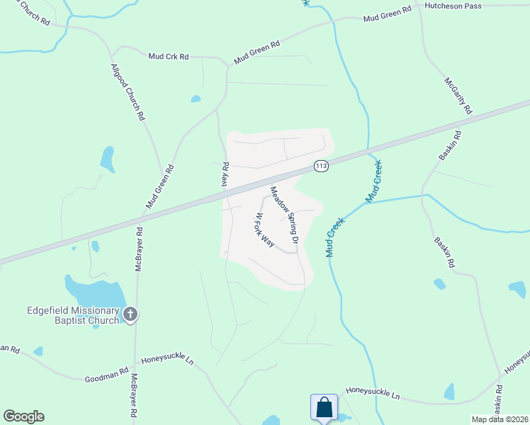 map of restaurants, bars, coffee shops, grocery stores, and more near 61 West Fork Way in Temple