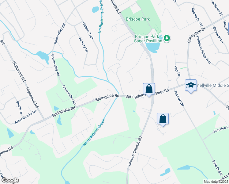 map of restaurants, bars, coffee shops, grocery stores, and more near 3048 Dale Court in Snellville