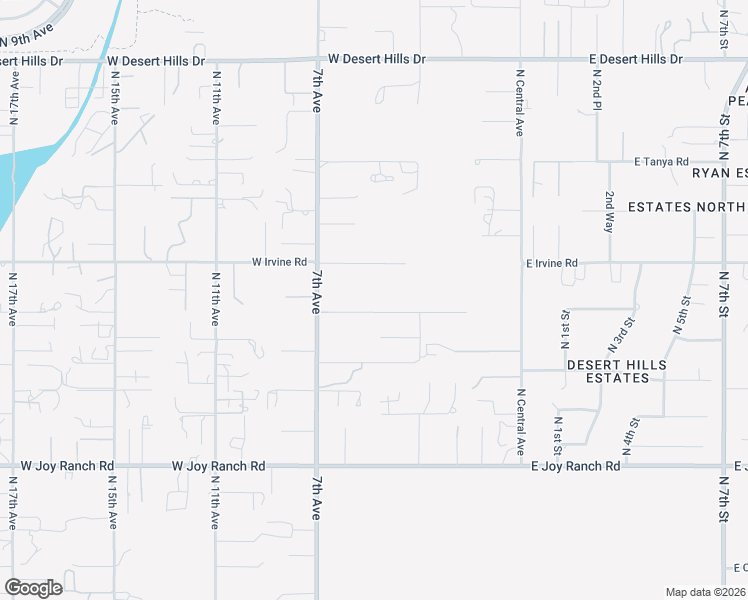 map of restaurants, bars, coffee shops, grocery stores, and more near 408 West Adamanda Drive in Phoenix