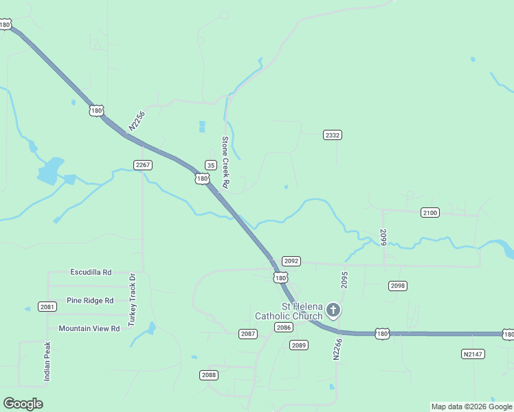 map of restaurants, bars, coffee shops, grocery stores, and more near U.S. 180 in Alpine