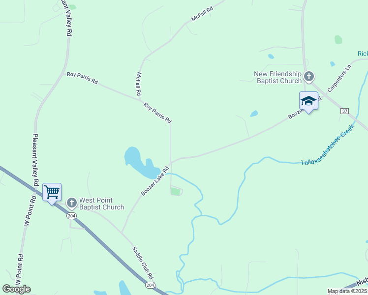 map of restaurants, bars, coffee shops, grocery stores, and more near 731 Roy Parris Road in Jacksonville
