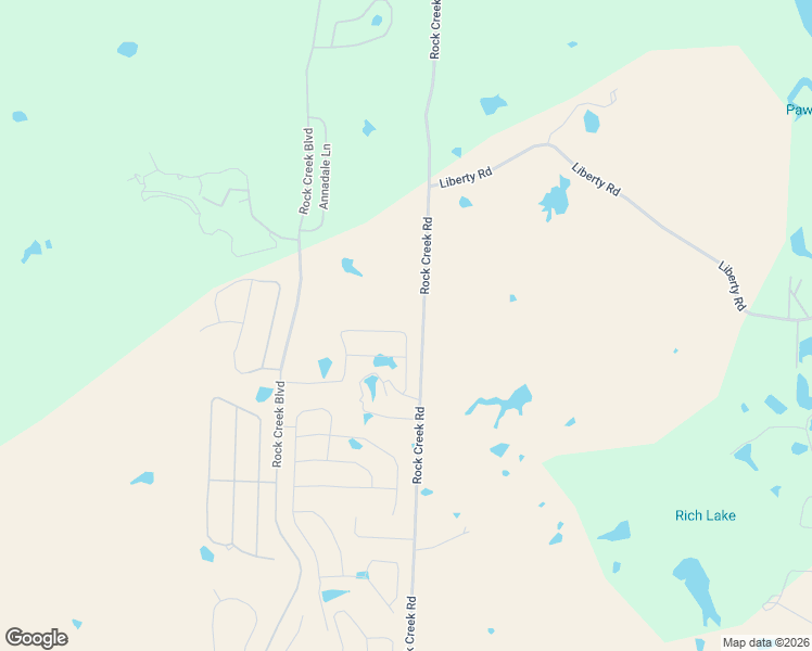 map of restaurants, bars, coffee shops, grocery stores, and more near 1635 Rock Creek Road in Gordonville