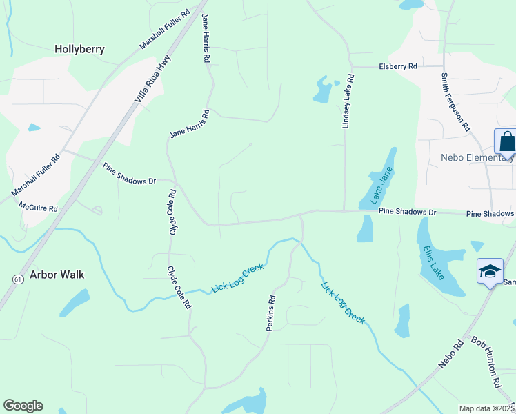 map of restaurants, bars, coffee shops, grocery stores, and more near 675 Pine Shadows Drive in Dallas