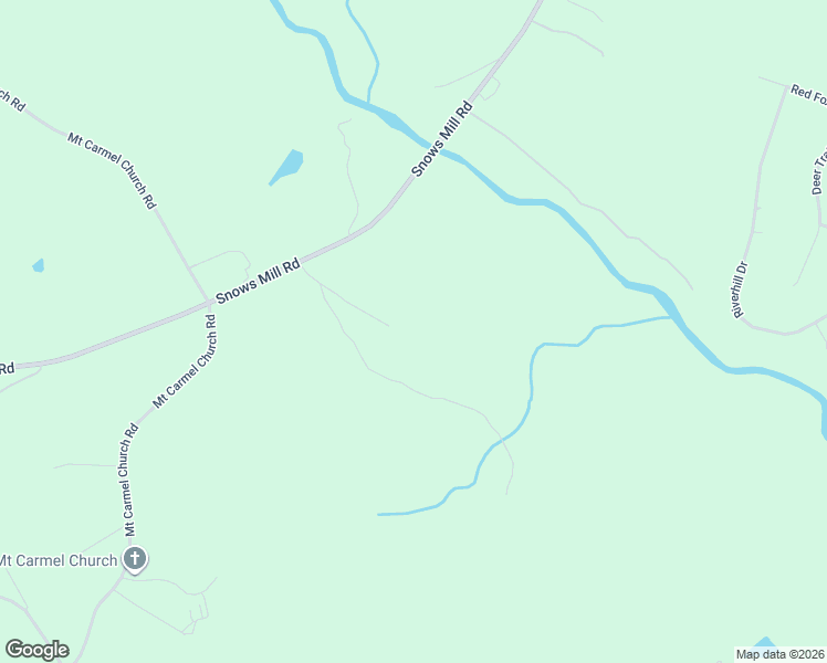 map of restaurants, bars, coffee shops, grocery stores, and more near 4835 Snows Mill Road in Monroe
