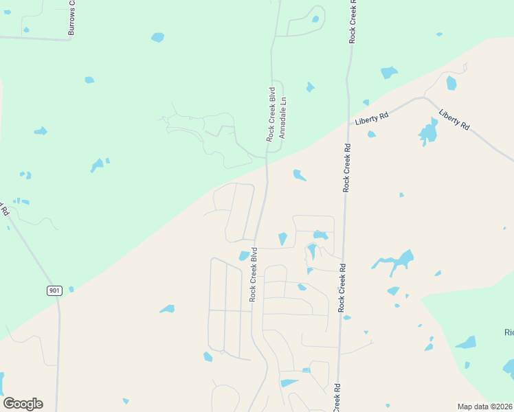 map of restaurants, bars, coffee shops, grocery stores, and more near 184 Castle Pines Circle in Gordonville