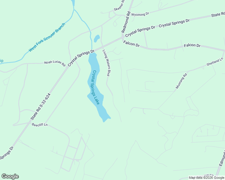 map of restaurants, bars, coffee shops, grocery stores, and more near 165 Living Waters Boulevard in Lexington